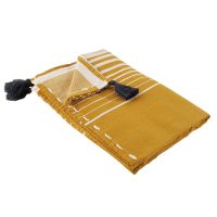 Hazal Bed & Sofa Cover - Mango, 180*240 cm