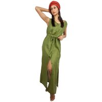 Amethyst Beach Dress - Khaki
