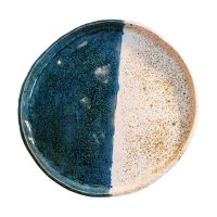 Colorful Series Ceramic Plates - BC-30-Navy-Plate