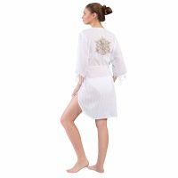 Karma Beach Dress - White, 1