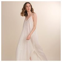 Amara Beach Dress - White