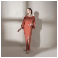 Berta Beach Dress - Dusky-Red