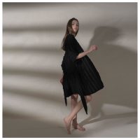 Eva Beach Dress - Black
