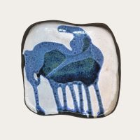 Blue Series Ceramic Plates - Blue-1