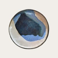 Blue Series Ceramic Plates - Blue-4