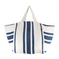 Dia Beach Bag - Rustic Bordeaux - Navy