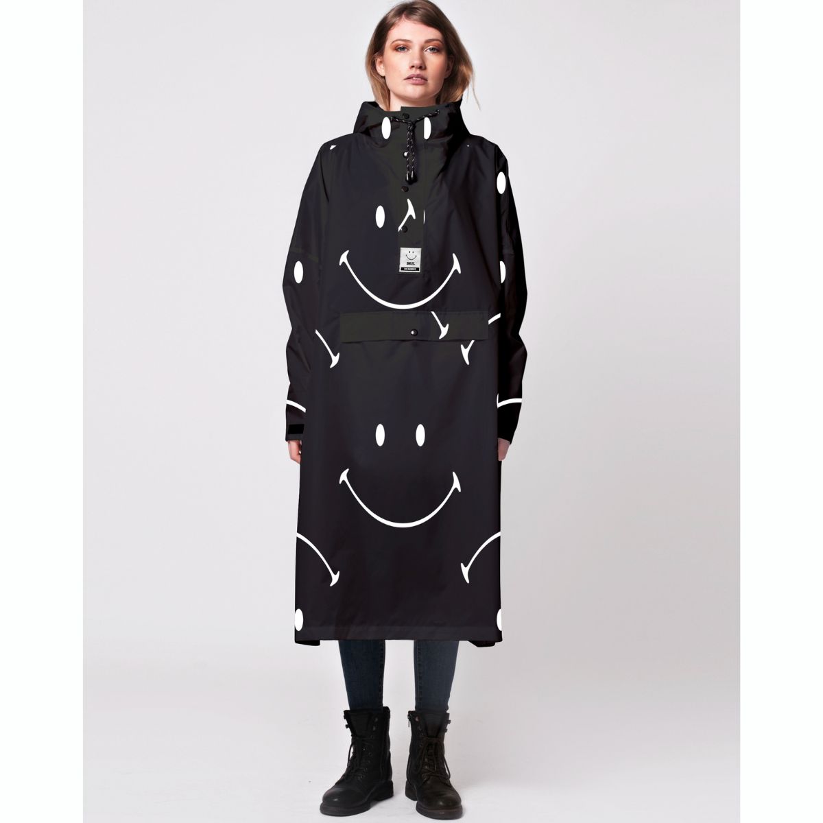 Classic Smile x Smiley - Rain Poncho - Image 2