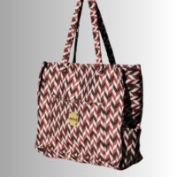 Aerie Luxe Tote Bag - Wine