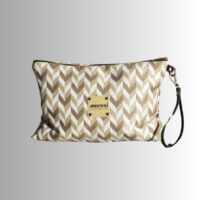 Aerie Luxe Clutch Bag - Dune